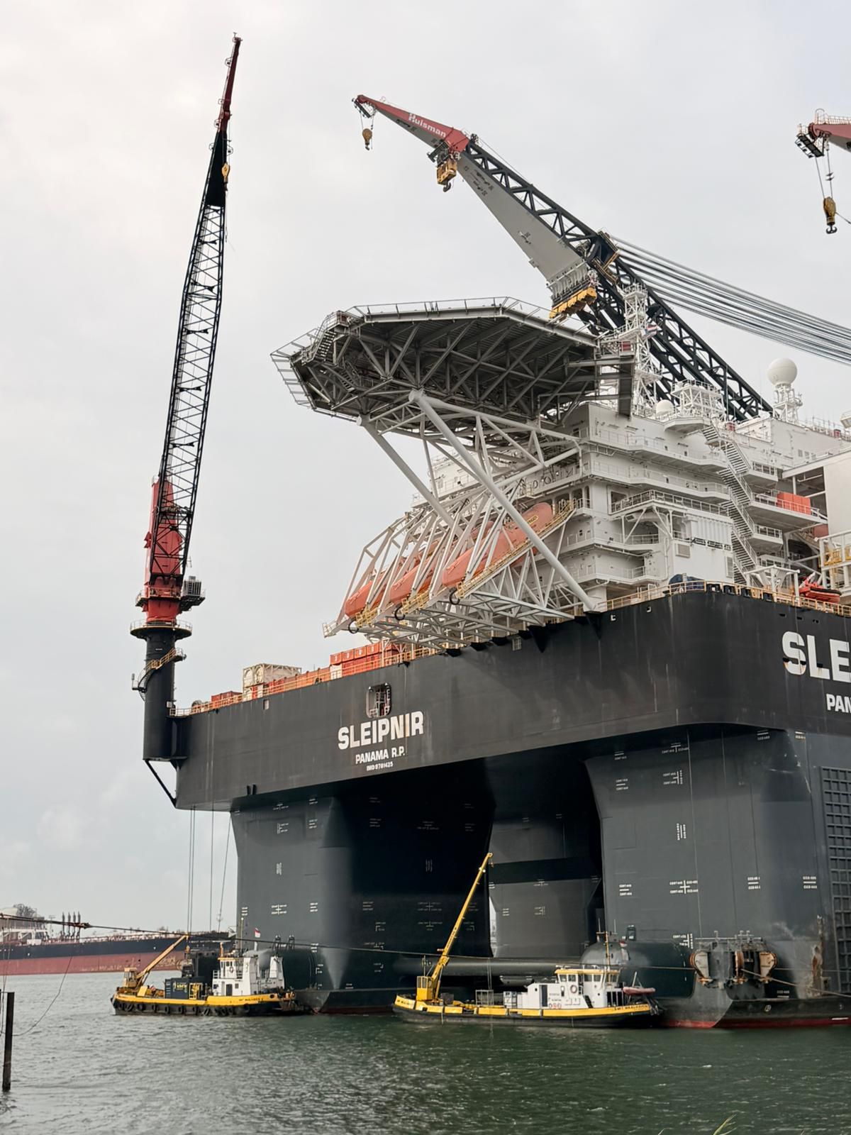 sscv,sleipnir,haven,rotterdam,project